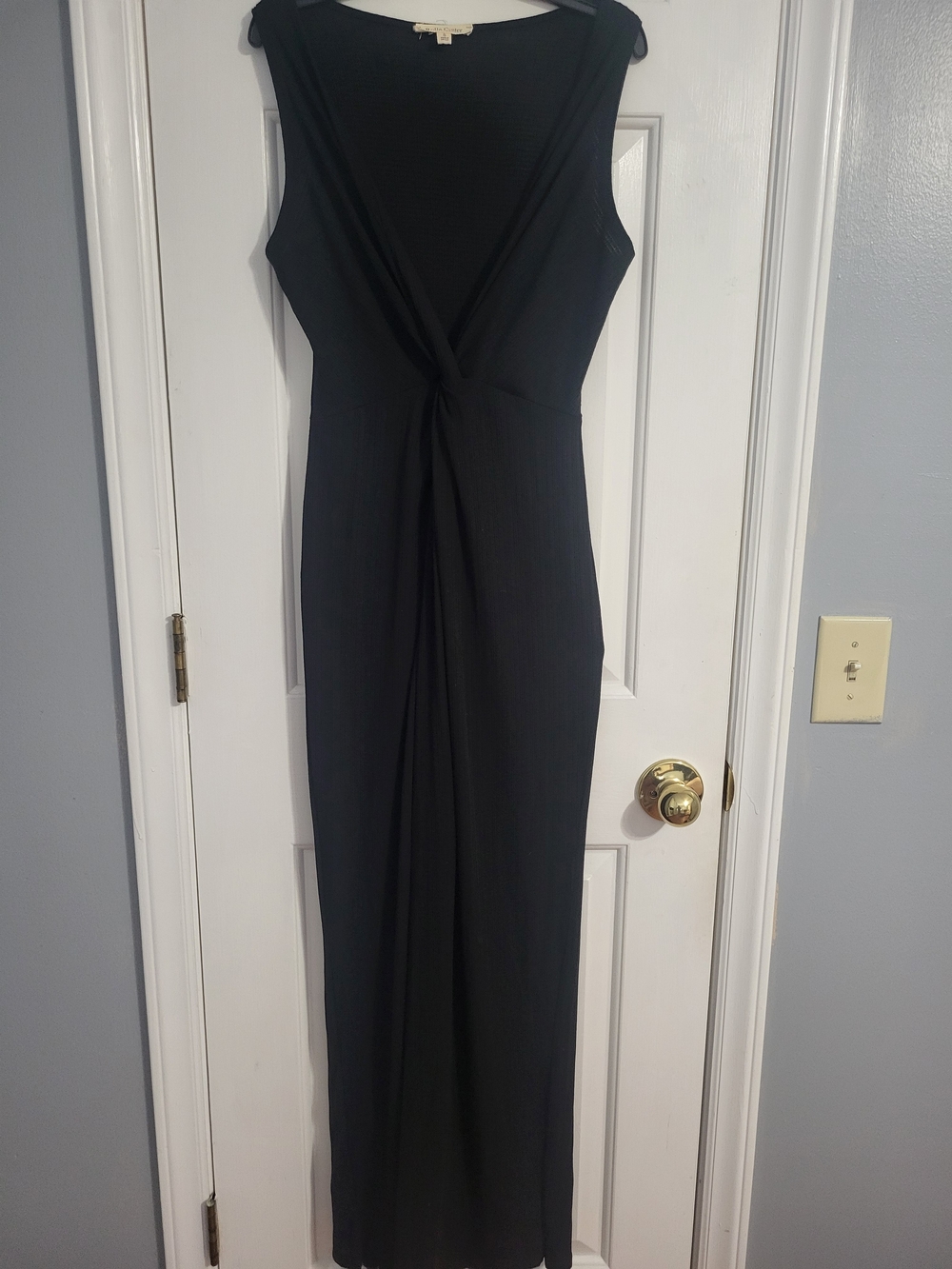 Rolla Coster Black Twist-Front Jumpsuit
